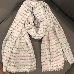 NWOT THIRTY ONE Bible Verse Scarf